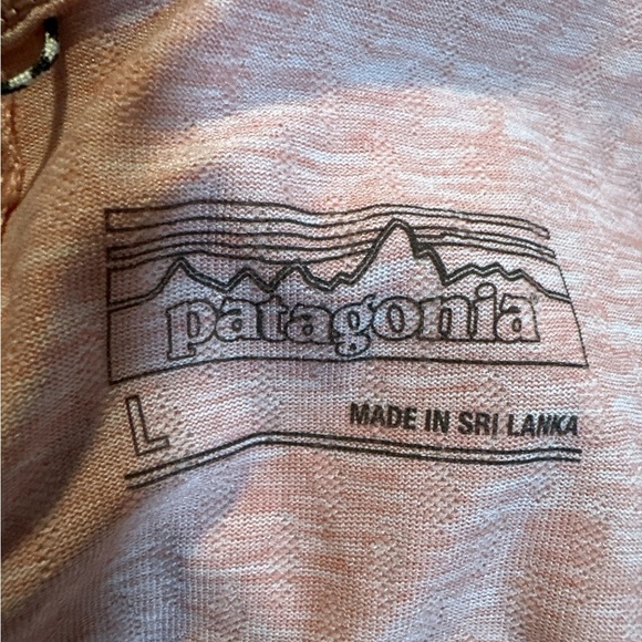Patagonia Ridge Flow Pink Short Sleeve Women's Tee - Picture 4 of 10